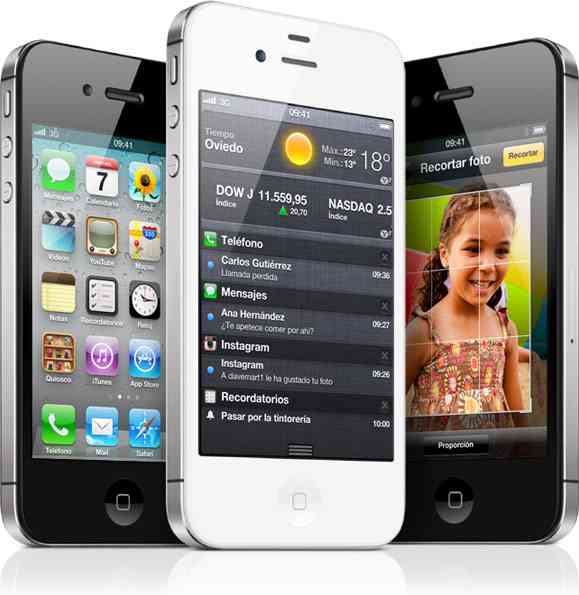 Telefono Libre Iphone 4s De Apple  16gb Negro